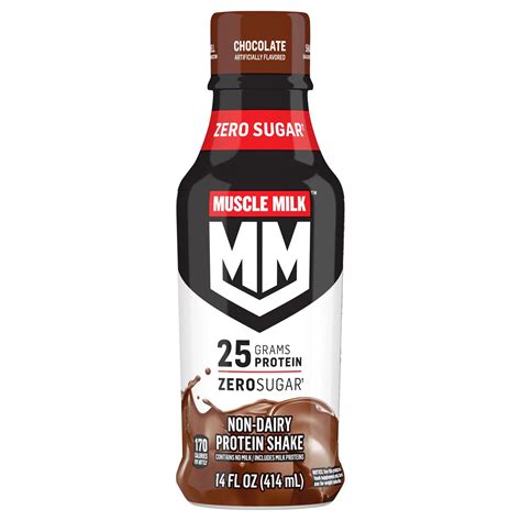 muscle milk chocolate protein nutrition shake shop diet and fitness at h e b