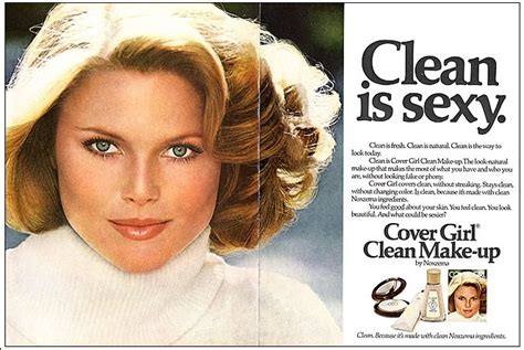 Christie Brinkley Cover Girl Make Up Clean Is Sexy Covergirl