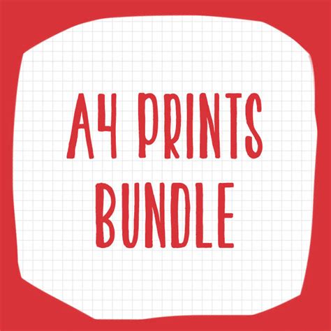 A4 Print Bundle