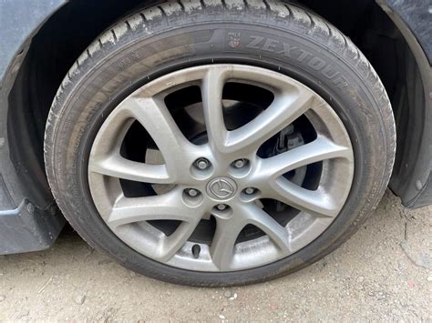Mazda 3 Bl Sp25 Set Of 4x 17 Mag Alloy Wheels Tyres 0409 1013