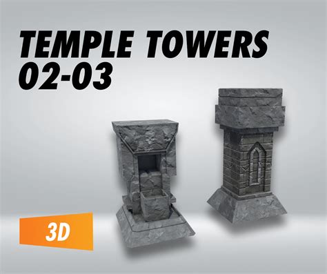 Temple Towers 02 03 Filebase For Unity