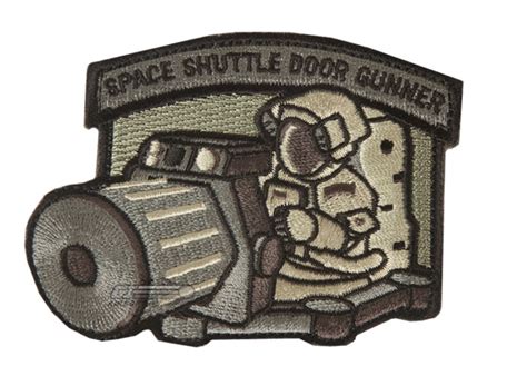 Mil Spec Monkey Shuttle Door Gunner Patch Acu