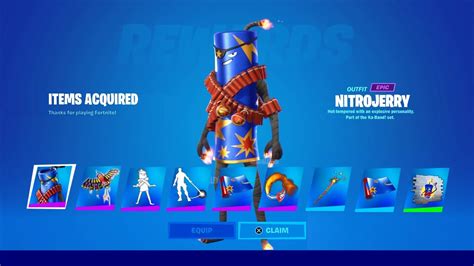 How To Get Nitrojerry Skin Ka Bang Bundle For Free In Fortnite