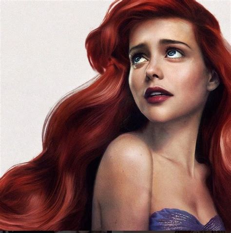 An Artist Has Just Drawn Disneys Ariel In Real Life And She Is