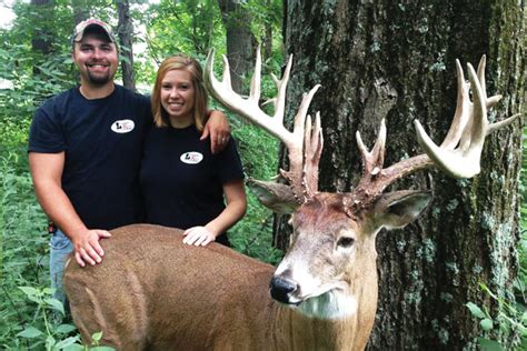 Jenna Gregg Buck 212 Inch Indiana Non Typical North American Whitetail