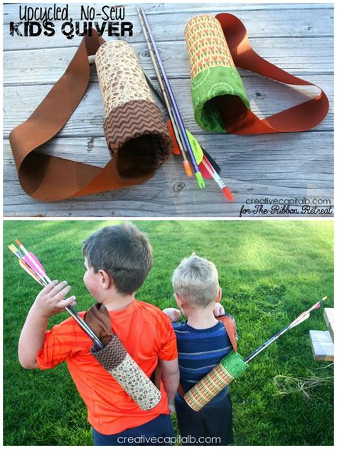 For readers that have children or. DIY No Sew Arrow Quiver Tutorial from Capital B here ...