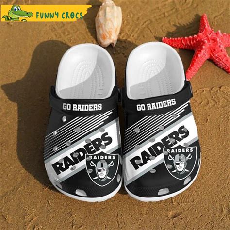 Sports American Football Las Vegas Raiders Crocs Discover Comfort And