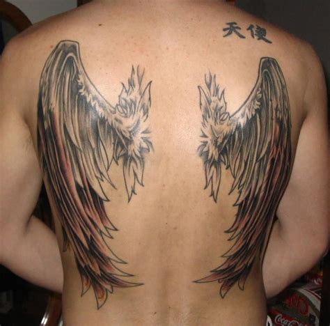 45 Pictures Of Angel Wing Tattoos Meaning And Designs