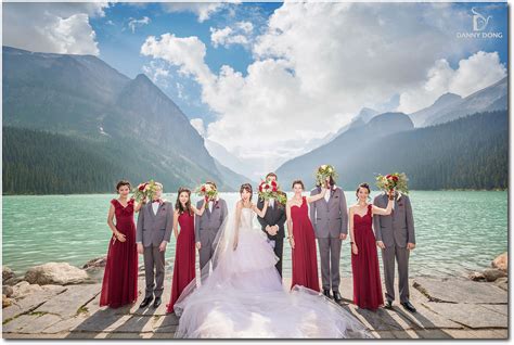 Fairmont Chateau Lake Louise Wedding Sherry Frank Banff Canada