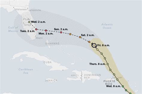 Hurricane Dorian Updates Storm Strengthens On Path To Strike Florida