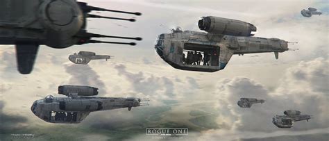 Rogue One Concept Art U Wing Precursor Rstarwarsships