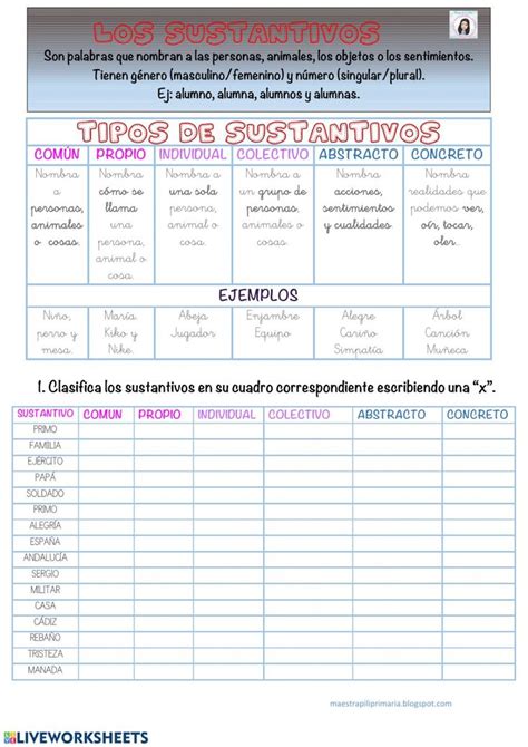 The Spanish Language Worksheet For Students To Learn And Practice Their