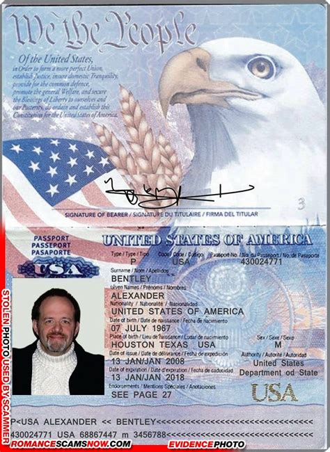 United States Passport Fake