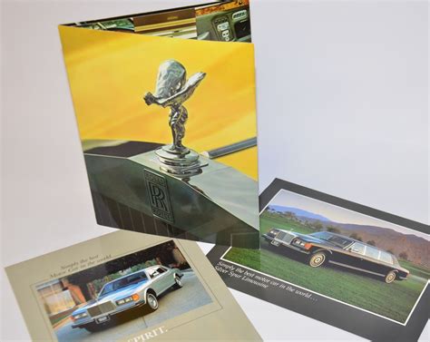 Rolls Royce Silver Spur Limousine Dealer Brochure