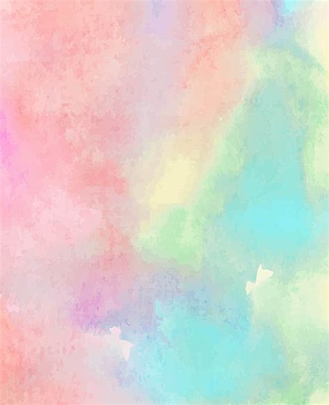Vector Japanese Watercolor Pastel Background Pastel Background