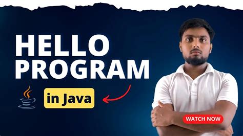 Java Hello World Program Java First Program Aiyo It Youtube
