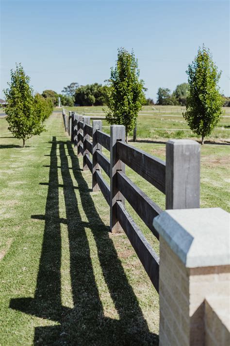 Post And Rail Fencing Timber Post And Rail Fence Strukta Fencing