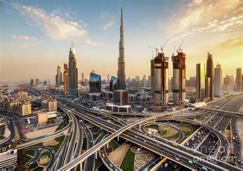 Spectacular Skyline Of Dubai Uae Photograph By Dmitrii Telegin Fine