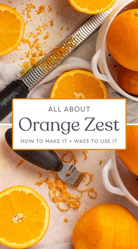 Orange Zest How To Make It And Ways To Use It 40 Aprons