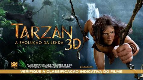 Tarzan 3d Trailer Hd Dublado José Loreto Débora Nascimento Youtube