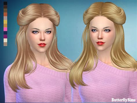 My Sims 4 Blog Butterflysims 183 Hair For Females