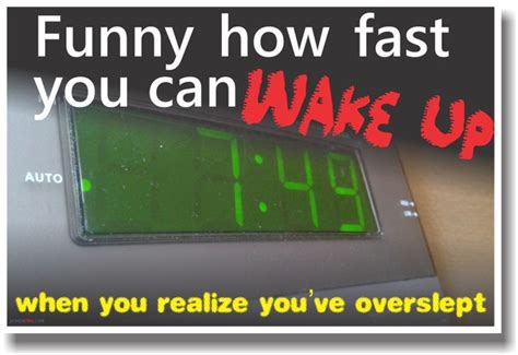 Its Funny How Fast You Can Wake Up New Funny Humor Joke Poster