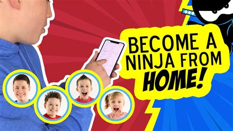 Online Ninja Classes Become A Ninja Kid Ninja Kidz Tv Youtube