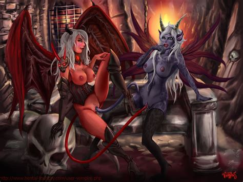 Hot Female Demon Art