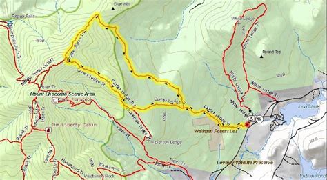 Mt Chocorua Trail Map Living Room Design 2020