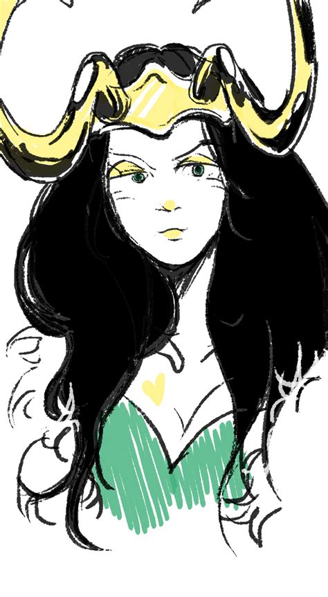 Lady loki is a version of loki from the marvel comics who was first introduced in 2008 in thor vol. Lady Loki by dugonism on DeviantArt