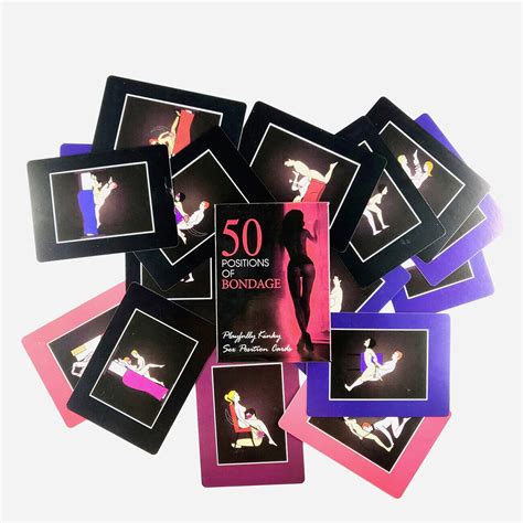 50 Positions Of Bondage Card Game Adult Sex Games Couples Foreplay Party Romance Ebay
