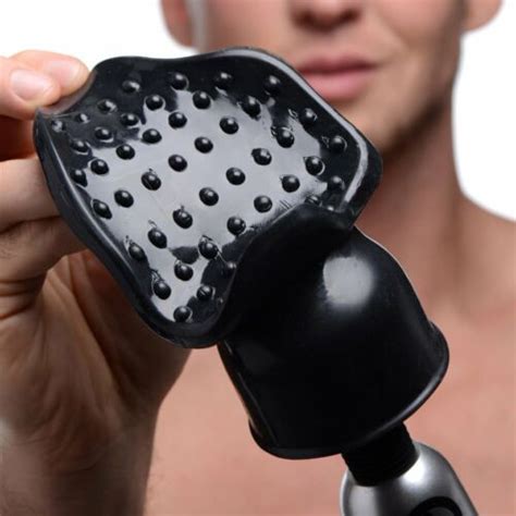 Male Masturbation Wand Attachment Textured Stretchy Stroker Sex Toys For Men Ebay
