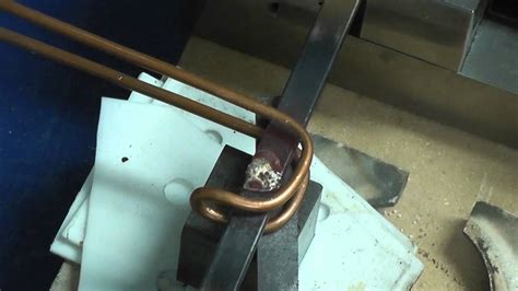 Induction Braze Copper Straps Youtube