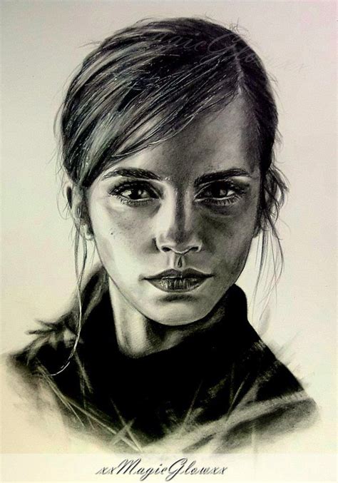 Emma Watson By Xxmagicglowxx On Deviantart Harry Potter Portraits