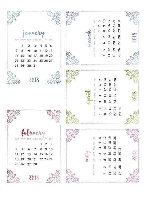 Image Result For Fancy Calendar 2018 Images Bullet Journal Calendar