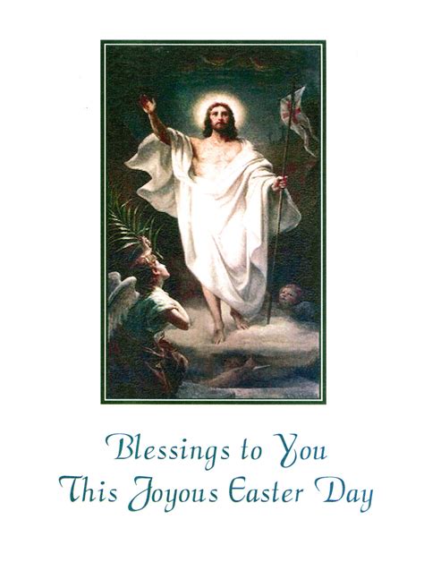 Sisters Of Carmel Blessings To You Easter Card