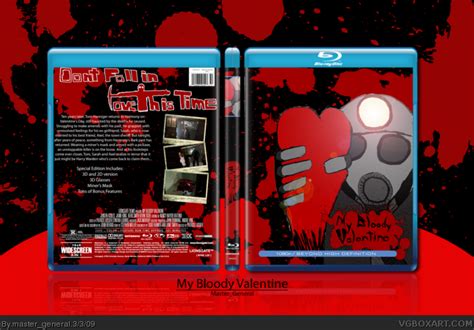 My Bloody Valentine 3D Movies Box Art Cover By Master General