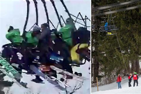 Tussey Mountain Resort Ski Lift Accident Leaves Five Injured And Dozens