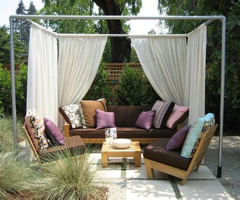 How to build a retractable canopy. Step-by-step: DIY cabana | Diy gazebo, Outdoor rooms, Home