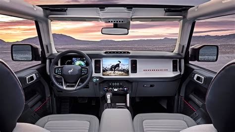2021 Ford Bronco Interior Youtube