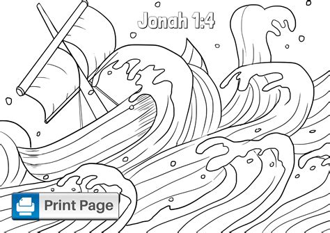 Printable Bible Coloring Pages Jonah Coloring Pages