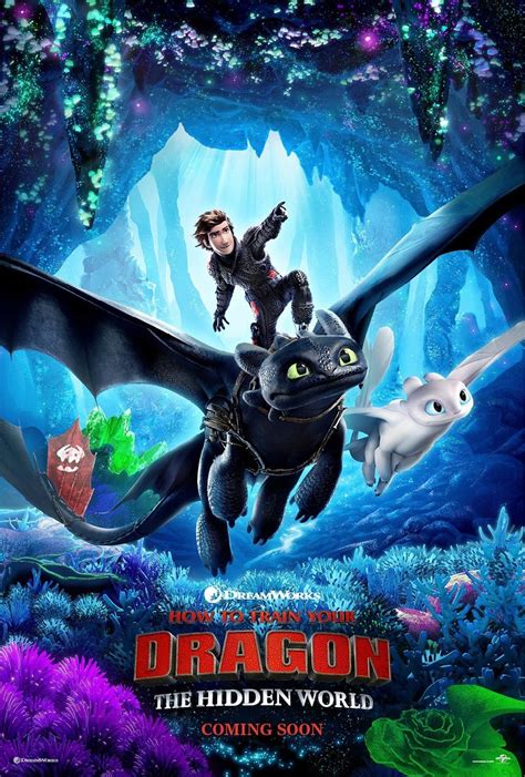How To Train Your Dragon The Hidden World 2019 Poster 1 Trailer