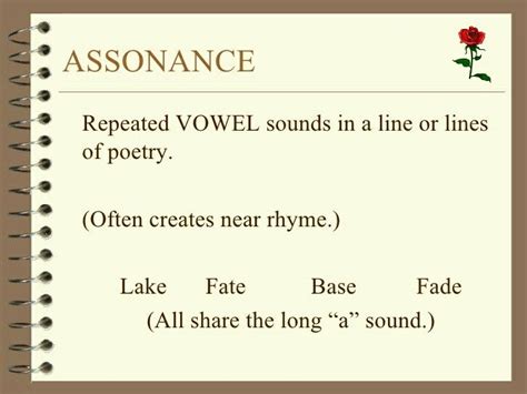 Assonance Examples In Poetry