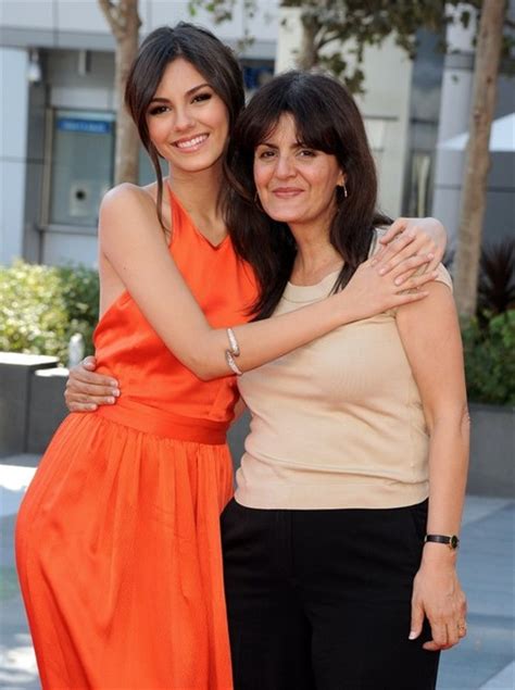 Photo of Victoria Justice  & her Mother  Serene Justice