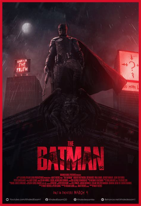 The Batman Unofficial Movie Poster On Behance