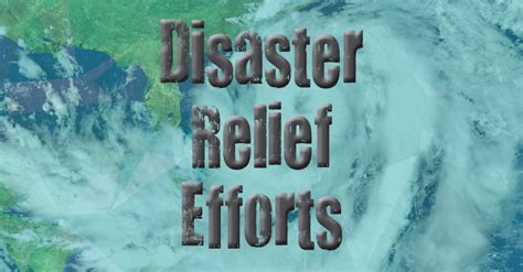 Disaster Relief Efforts Epworth United Methodist Church