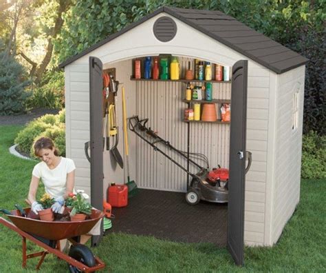 In getting a lifetime shed, find out what makes this brand different from the rest. Lifetime 6406 Storage Shed on Sale | Free Shipping and ...