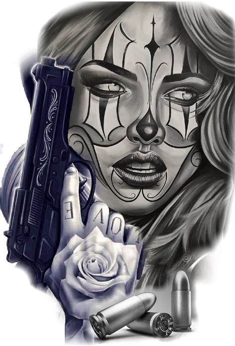 Chicanas Tattoo Clown Tattoo Dark Art Tattoo Tatoo Art Chicano Tattoos Sleeve Chicano Style