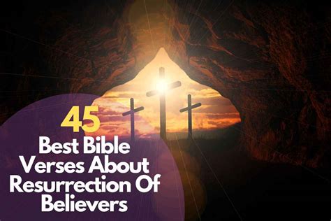 45 Best Bible Verses About Resurrection Of Believers