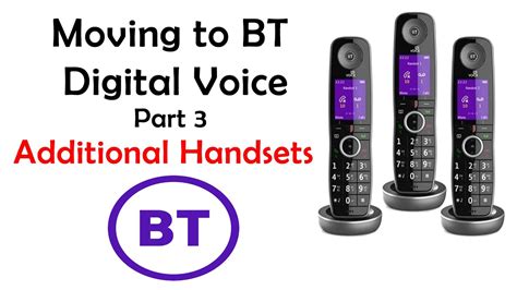 Bt Digital Voice Phones Add Additional Handsets Youtube